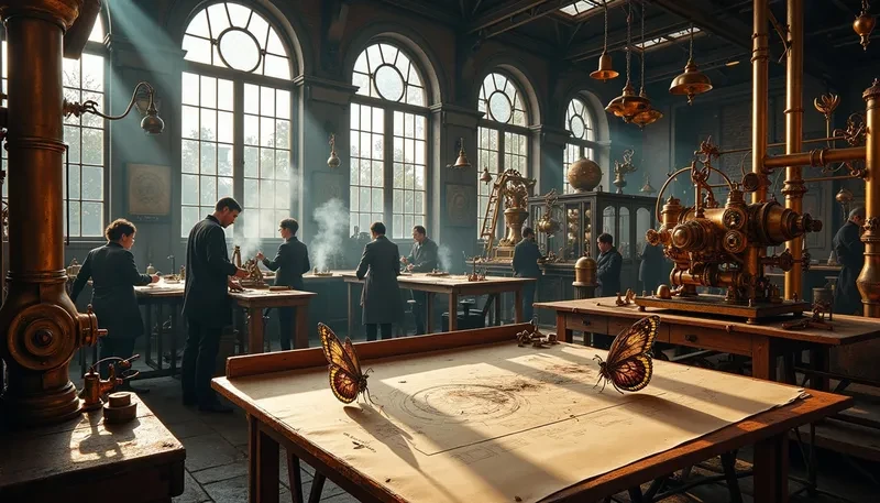 银河国际发明家工作室内部场景